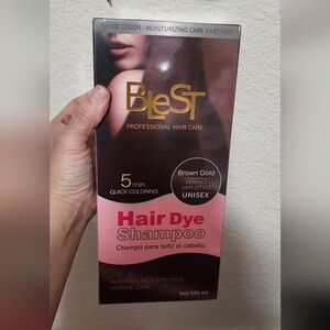 Brown Gold Hair Dye Shampoo